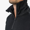 Alpin Loacker Merinoull underkläder långärmad Merinoskjorta herr i svart, köp Merinokläder online hos ALPIN LOACKER